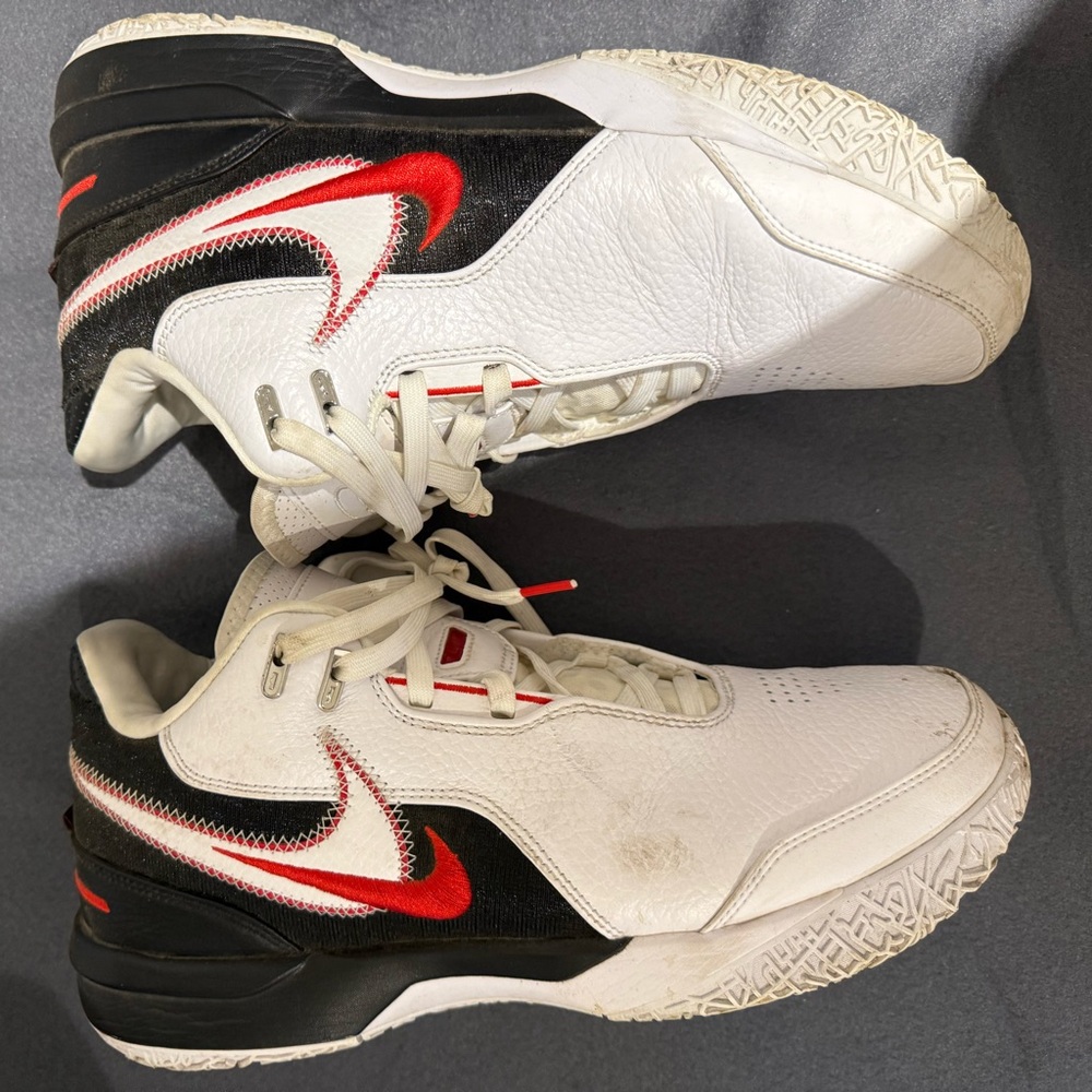 NIKE ZM LEBRON NXXT GEN AMPD white/black-university red